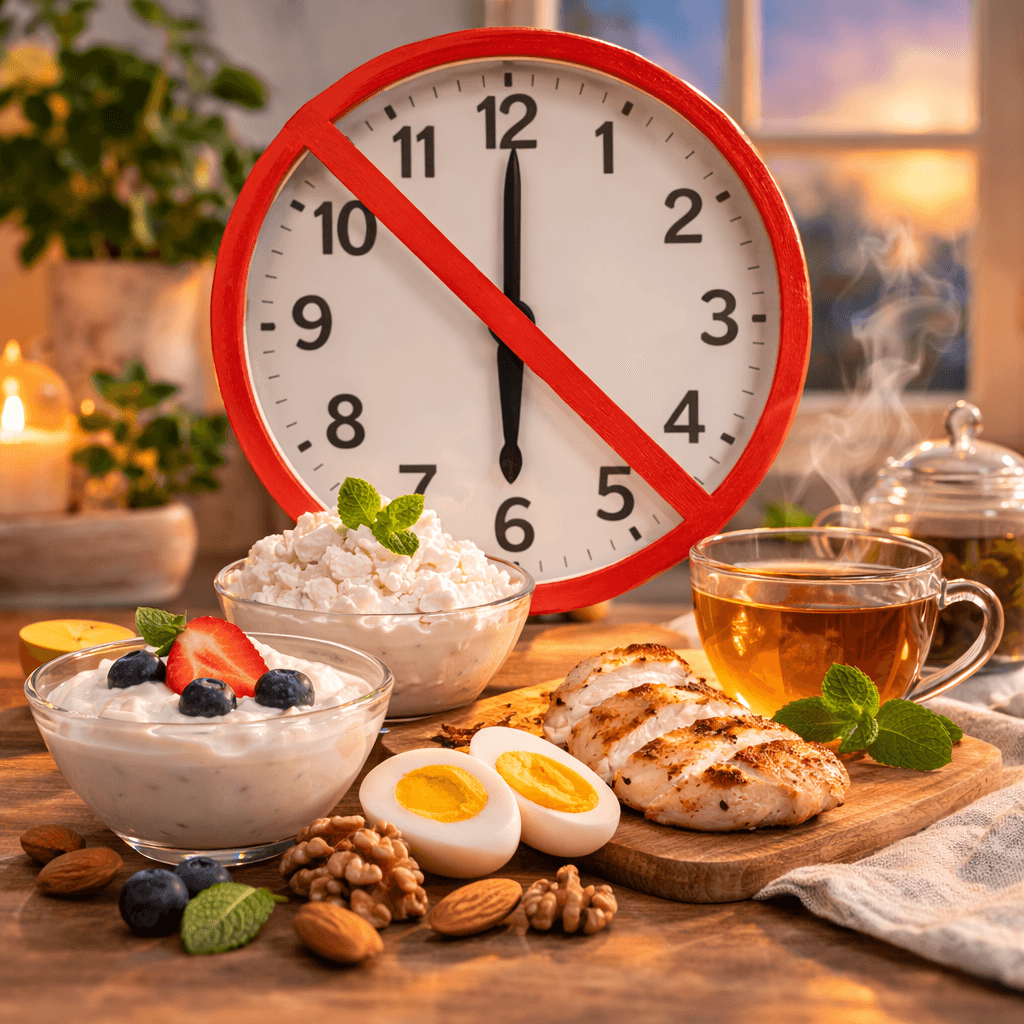 La cena y el reloj