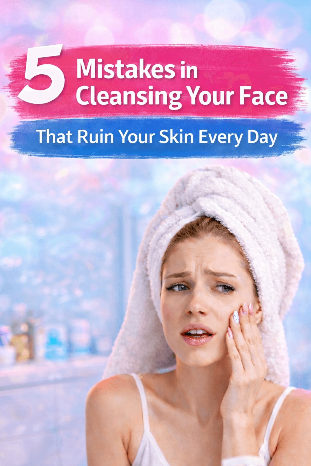 5 Common Facial Cleansing Mistakes That Ruin Your Skin Every Day