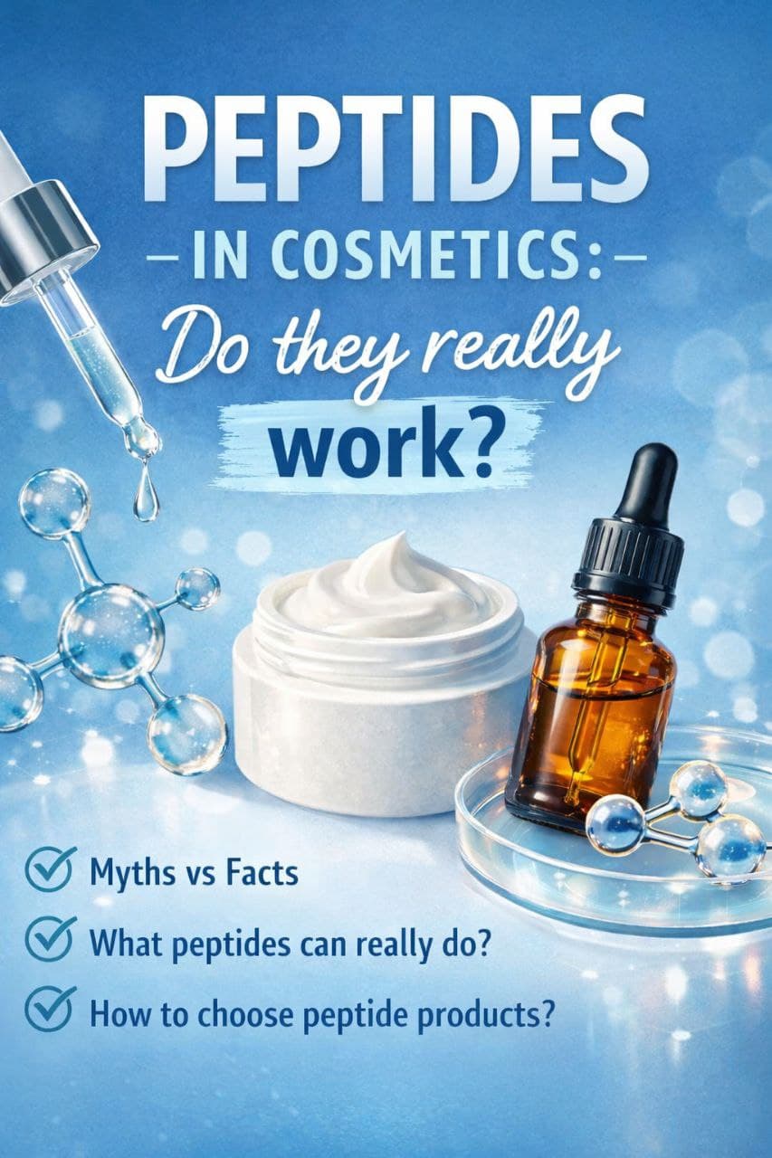 Myths and facts about peptides in cosmetics