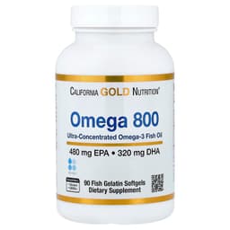 California Gold Nutrition Omega 800 Ultra-Concentrated Fish Oil
