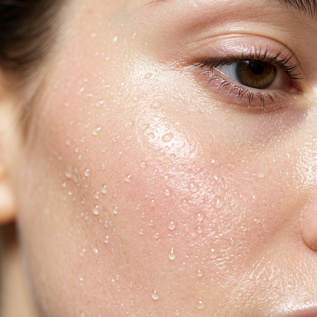 Glowing, dewy skin — the result of intelligent hydration layering