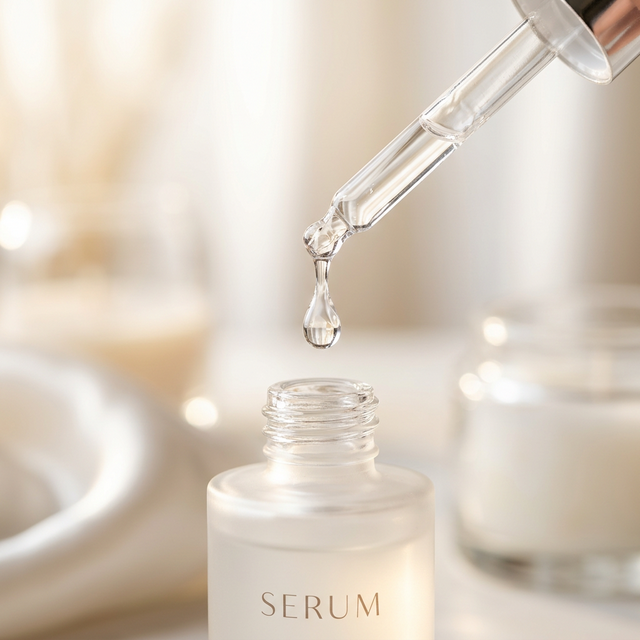 Retinol serum texture — the gold standard anti-aging active