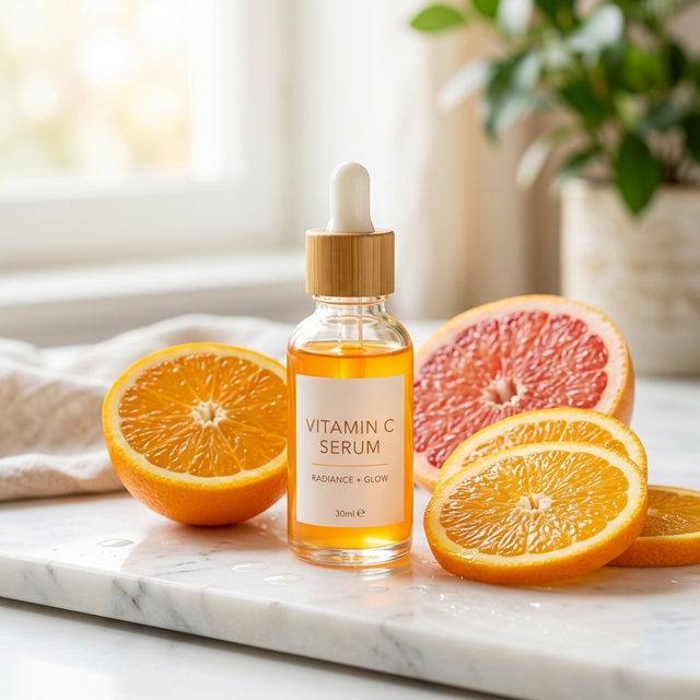 Vitamin C serum with citrus extracts—The Perfect Morning Ritual